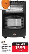 Alva 3 Panel Gas/Electric Heater GH309