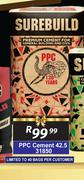 PPC Cement 42.5 31850