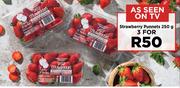 Strawberry Punnets-For 3 x 250g