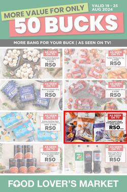 Food Lover's Market : More Value For Only 50 Bucks (19 August - 25 August 2024), page 1