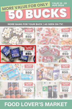 Food Lover's Market : More Value For Only 50 Bucks (19 August - 25 August 2024), page 1