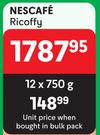 Nescafe Ricoffy-12 x 750g