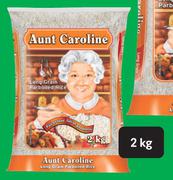 Aunt Caroline Parboiled White Rice-10 x 2Kg