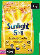 Sunlight Hand Wash Powder (All Variants)-2Kg 