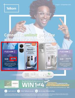 Telkom : Connect And Unlimit Your Flex (1 August - 31 August 2023), page 1