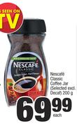 Nescafe Classic Coffee Jar (Selected Excl.Decaf)-200g