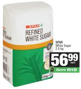 Spar White Sugar-2.5Kg