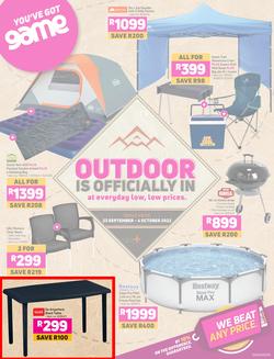 Game : Outdoor Is Officially In At Everyday Low, Low Prices (23 September - 04 October 2022), page 1
