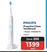 Philips Proactive Clean Toothbrush HX6809/16 439441