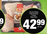 Country Range Fresh Chicken 5 Piece Braai Pack-Per Kg