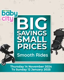 Baby City : Big Savings (14 November - 12 January 2025)