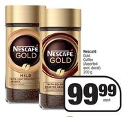 Nescafe Gold Coffee (Assorted Excl. Decaf)-Each