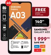 Samsung Galaxy A03 Smartphone