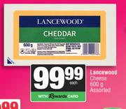 Lancewood Cheese Assorted-600g