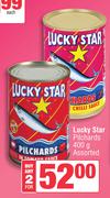 Lucky Star Pilchards Assorted-For 2 x 400g