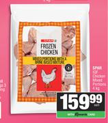 Spar IQF Chicken Mixed Portions-4Kg