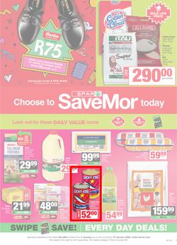 SPAR SaveMor Eastern Cape : Every Day Deals (05 January - 19 January 2026), page 1