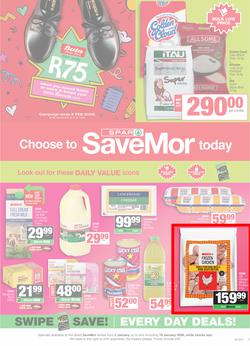 SPAR SaveMor Eastern Cape : Every Day Deals (05 January - 19 January 2026), page 1
