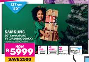 Samsung 127cm (50") Crystal UHD TV UA50DU7000KX