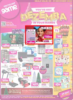 Game : You've Got Dezemba In Your Hands (03 December - 31 December 2024), page 1