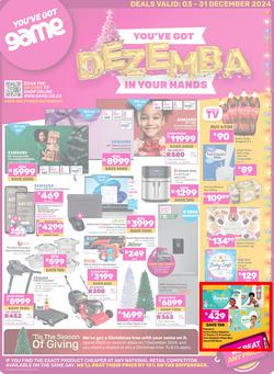 Game : You've Got Dezemba In Your Hands (03 December - 31 December 2024), page 1