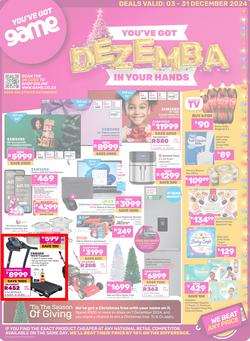 Game : You've Got Dezemba In Your Hands (03 December - 31 December 2024), page 1