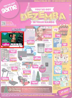 Game : You've Got Dezemba In Your Hands (03 December - 31 December 2024), page 1