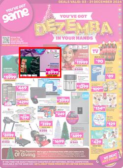 Game : You've Got Dezemba In Your Hands (03 December - 31 December 2024), page 1