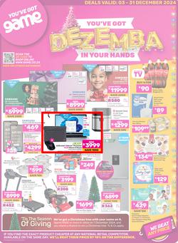 Game : You've Got Dezemba In Your Hands (03 December - 31 December 2024), page 1