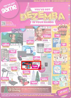 Game : You've Got Dezemba In Your Hands (03 December - 31 December 2024), page 1