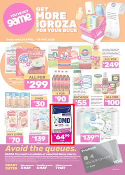 Game SASSA : Get More iGroza For Your Buck (24 April - 09 May 2025), page 1