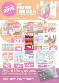 Game SASSA : Get More iGroza For Your Buck (24 April - 09 May 2025), page 1