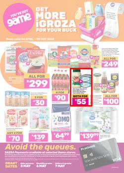 Game SASSA : Get More iGroza For Your Buck (24 April - 09 May 2025), page 1