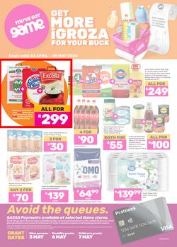 Game SASSA : Get More iGroza For Your Buck (24 April - 09 May 2025), page 1
