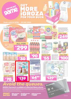 Game SASSA : Get More iGroza For Your Buck (24 April - 09 May 2025), page 1