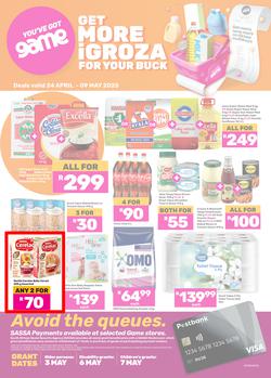 Game SASSA : Get More iGroza For Your Buck (24 April - 09 May 2025), page 1