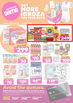 Game SASSA : Get More iGroza For Your Buck (24 April - 09 May 2025), page 1