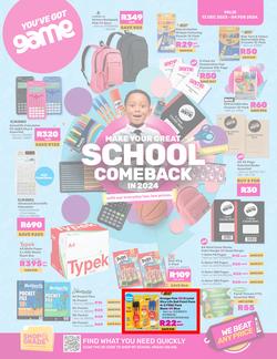 Game : Make Your Great School Comeback In 2024 (13 December - 04 February 2024), page 1