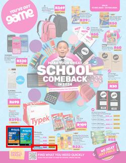 Game : Make Your Great School Comeback In 2024 (13 December - 04 February 2024), page 1