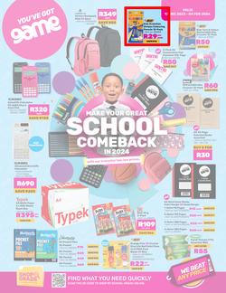 Game : Make Your Great School Comeback In 2024 (13 December - 04 February 2024), page 1