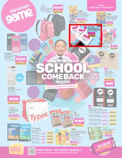 Game : Make Your Great School Comeback In 2024 (13 December - 04 February 2024), page 1