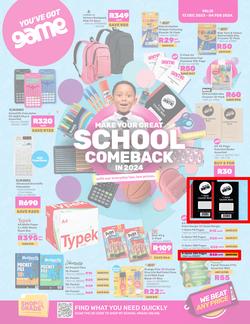 Game : Make Your Great School Comeback In 2024 (13 December - 04 February 2024), page 1