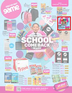 Game : Make Your Great School Comeback In 2024 (13 December - 04 February 2024), page 1