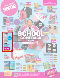Game : Make Your Great School Comeback In 2024 (13 December - 04 February 2024), page 1