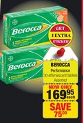 Berocca Performance 30 Effervescent Tablets Assorted-Each
