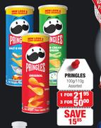 Pringles Assorted-For 3 x 100g/110g