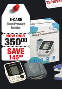 E-Care Blood Pressure Monitor