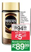 Nescafe Gold Coffee (Selected Excl.Decaf Or Doy Pack)-200g Each