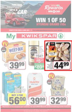 KWIKSPAR EASTERN CAPE : My Kwikspar (20 April - 2 May 2021) Valid in Abbotsford, Beacon Isle, Beetlestone, Burt Drive, Butterworth, page 1