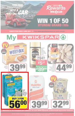 KWIKSPAR EASTERN CAPE : My Kwikspar (20 April - 2 May 2021) Valid in Abbotsford, Beacon Isle, Beetlestone, Burt Drive, Butterworth, page 1